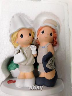 I Love Lucy, Precious Moments, We Are Cut From Same Cloth Boxed Figurine, Coa