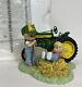 John Deere Tractor X Precious Moments Hamilton Figurine Hay Day Original Box