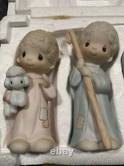 Jonathan& David Enesco Precious Moments Collection THE NATIVITY Set 19 Pieces