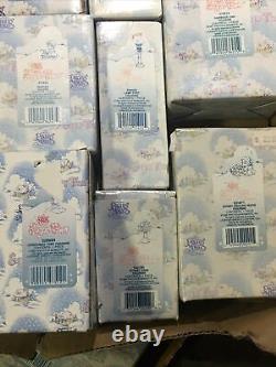 LARGE LOT 35 Free Shipping Vintage Precious Moments Sugar Town Figurines & Boxes