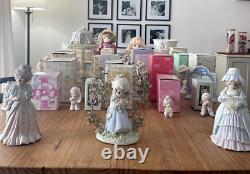 LOT OF 29 Vintage PRECIOUS MOMENTS FIGURINES, DOLLS & MORE! 1980s, 90s, 2000s