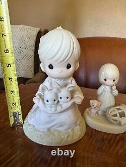 Large 7-8 in tall Precious Moments Limited Edition Gather Your Dreams 1992