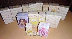 Large Lot Of 94 Enesco Precious Moments Figurines & Ornaments with Boxes