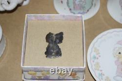 Large Lot! PRECIOUS MOMENTS FIGURINES Sam Butcher Sterling Silver Brooch Pewter
