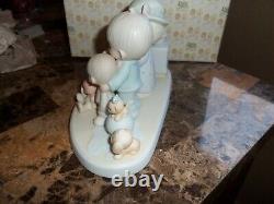 Large Rarer Precious Moments (god Bless Our Years Together) 1984 #12440 Nib