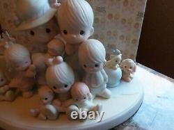 Large Rarer Precious Moments (god Bless Our Years Together) 1984 #12440 Nib