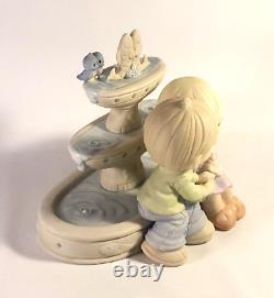 Limited Edition # 998 Of 5,000 Love Is The Fountain Of Life Precious Moments