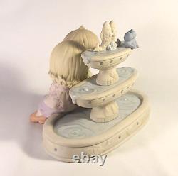 Limited Edition # 998 Of 5,000 Love Is The Fountain Of Life Precious Moments