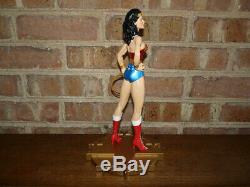 Limited Edition DC Direct Lynda Carter As Wonder Woman Statue (2353 Of 5000)