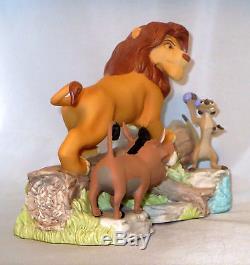 Lion King Precious Moments Simba Timon Pumbaa Disney Hakuna Matada NWOB Friends