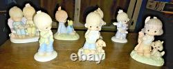 Lot 7 Mint Original 21 NO MARKS! Precious Moments Figurines 1977-78 No Boxes