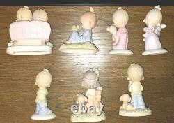 Lot 7 Mint Original 21 NO MARKS! Precious Moments Figurines 1977-78 No Boxes
