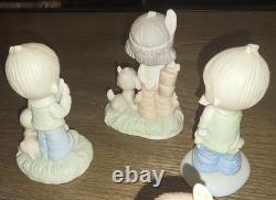 Lot 7 Mint Original 21 NO MARKS! Precious Moments Figurines 1977-78 No Boxes
