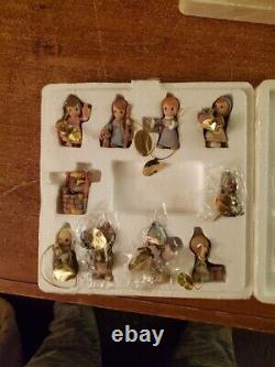 Lot Of 10 Hawthorne Village Precious Moments Heaven And Nature Sing Figurine Set