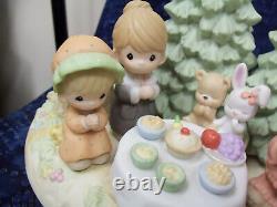 Lot Of 2 Pcs Precious Moments Peace That Passes Understanding & Missum You