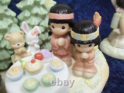 Lot Of 2 Pcs Precious Moments Peace That Passes Understanding & Missum You