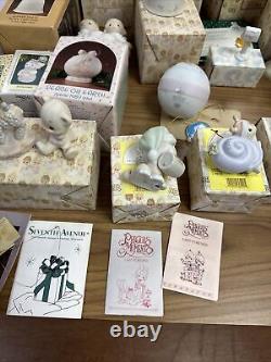 Lot Of 36 Precious Moments Little Moments Figurines In Box