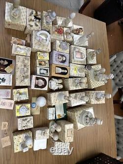 Lot Of 36 Precious Moments Little Moments Figurines In Box