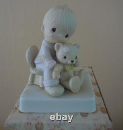 Lot of 10 Vtg Precious Moments Figurines 1980 Girl Boy Bride E3202 Ornament