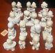 Lot Of 14 Precious Moments Collectible Porcelain Figurines, Faith Family Friends