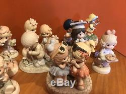 Lot of 19 Precious Moments Figurines (1 Musical)