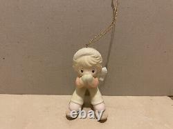 Lot of 24 vintage precious moments Figurine Ornaments