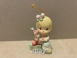 Lot of 24 vintage precious moments Figurine Ornaments