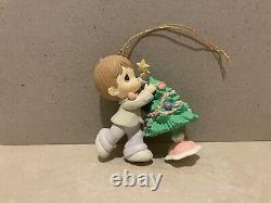 Lot of 24 vintage precious moments Figurine Ornaments