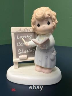 Lot of 25 Precious Moments Figurines 1978-2003 Enesco Vintage Collectibles