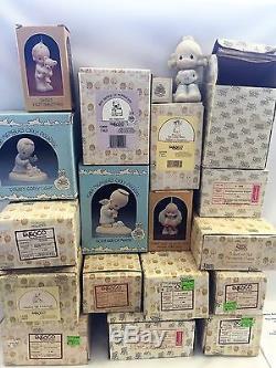 Lot of 27 Precious Moments Figurines (17 With Original Boxes and 10 WithO)