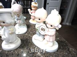 Lot of 29 ENESCO Precious Moments Decorative Porcelain Figurines Christmas gift