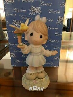 Lot of 32 collectible Precious Moments porcelain figurines