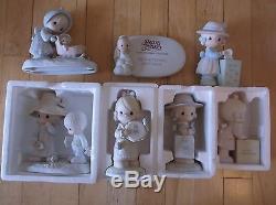 Lot of 35 Precious Moments Figurines All With Boxes FREE SHIPPING