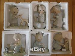 Lot of 35 Precious Moments Figurines All With Boxes FREE SHIPPING