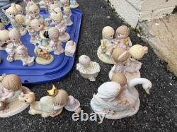 Lot of 35 Vintage Precious moment figurines