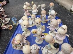 Lot of 35 Vintage Precious moment figurines