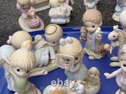 Lot of 35 Vintage Precious moment figurines