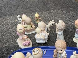 Lot of 35 Vintage Precious moment figurines