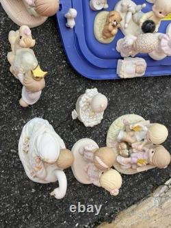 Lot of 35 Vintage Precious moment figurines