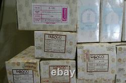 Lot of 45 Vintage Enesco PRECIOUS MOMENTS FIGURES (1978-1987) in Boxes