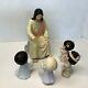 Lot Of 5 Precious Moments He Shall Lead Children Into 21st Century Figurine 1999