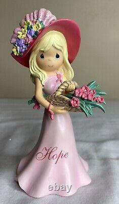 Lot of 5 Promise Of Pink Precious Moments Figurines MIB Cherish, Faith, Hope +