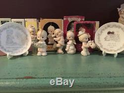 Lot of 60+ Precious Moments Figurines