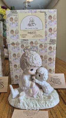 Lot of 6 Precious Moments Original 21 Collection Porcelain Figurines