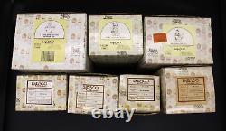 Lot of 7 Precious Moments Figurines Success Jesus Cleansed Joyful Smile w Boxes