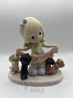 Love Leaves Pawprints On So Many Hearts-Precious Moments-Figurine-Dog Lovers