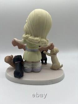 Love Leaves Pawprints On So Many Hearts-Precious Moments-Figurine-Dog Lovers