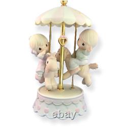 Love Makes The World Go Round Precious Moments Figurine 139475 New in Box