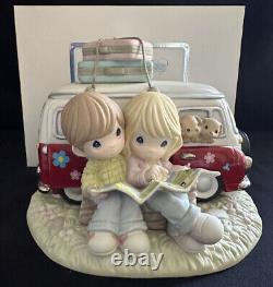 Mib Precious Moments Being With You Is The Best Adventure Vw Bus Figurine 153024