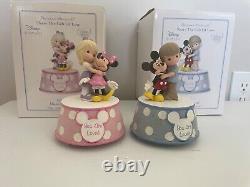 Mickey & Minnie Precious Moments Disney Musical Box